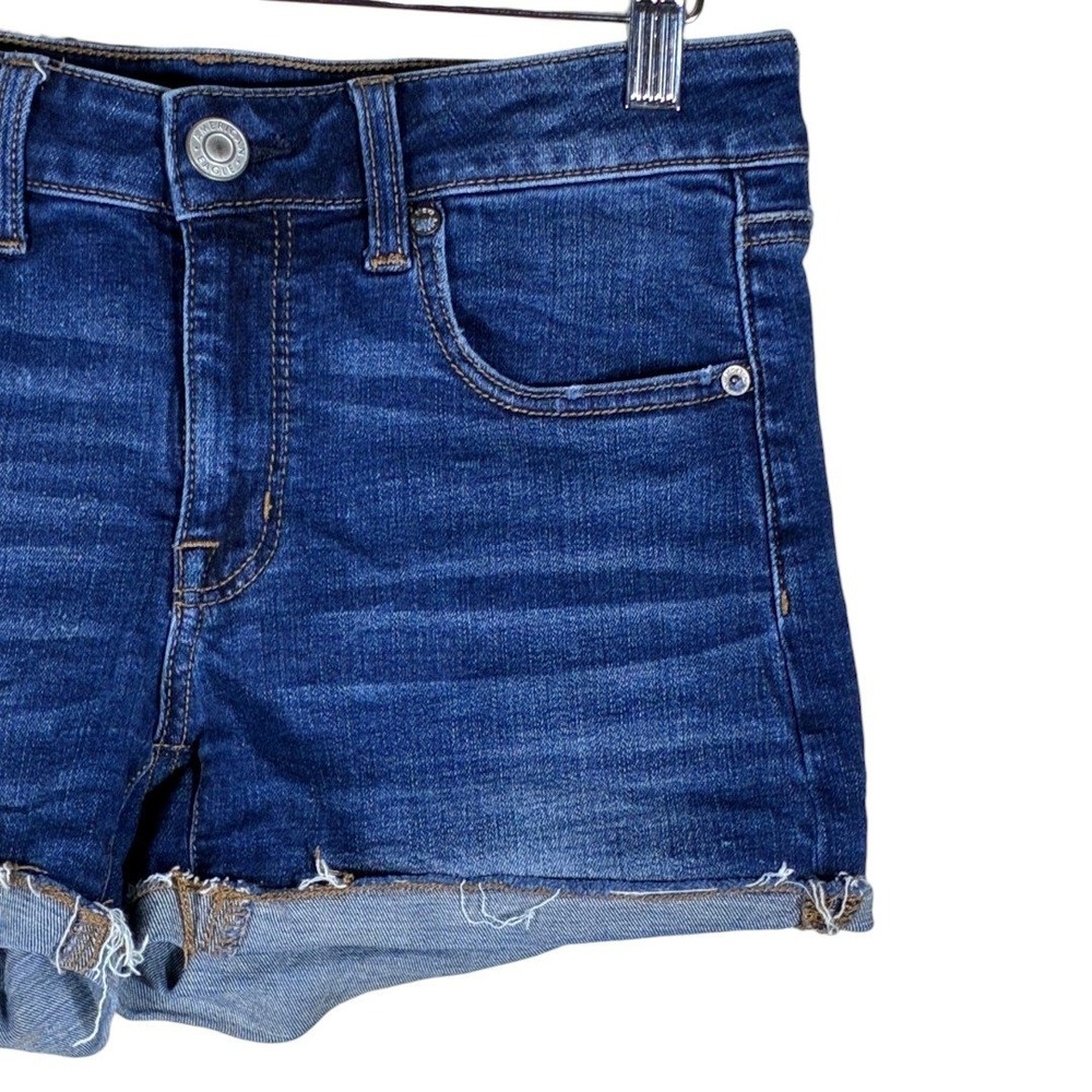American Eagle Super Stretch Solid Shortie Denim … - image 3